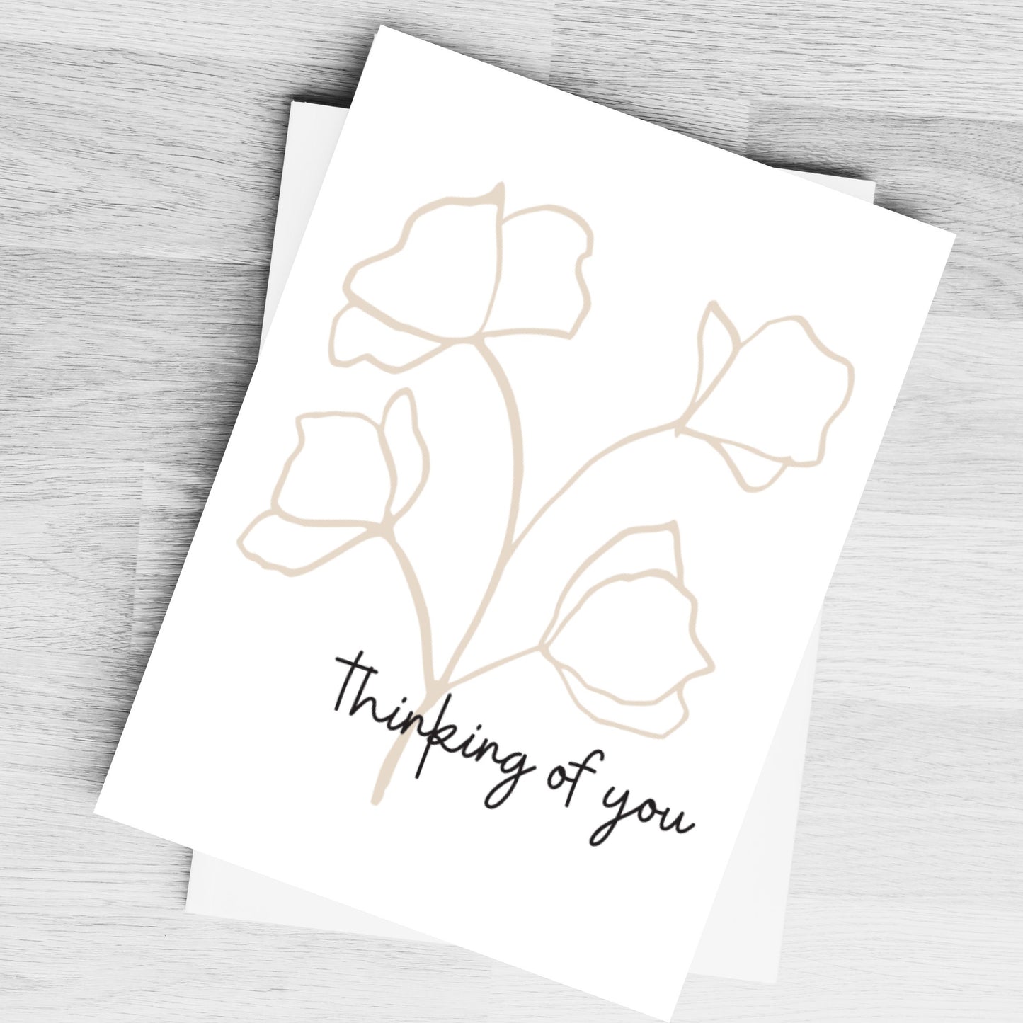 Minimalist Greeting Cards A2 Cards Variety Pack Comes With Envelopes Pack of 6