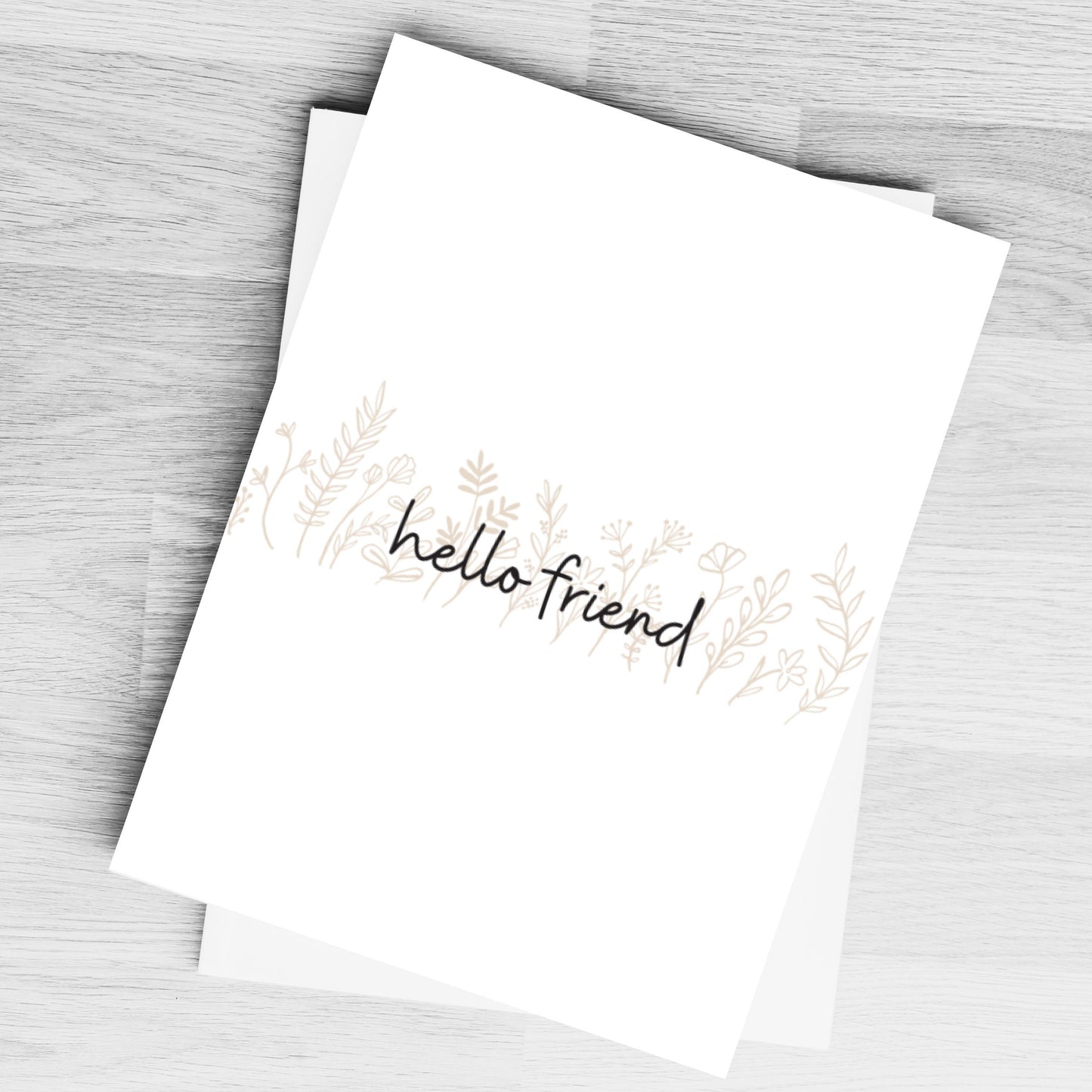 Minimalist Greeting Cards A2 Cards Variety Pack Comes With Envelopes Pack of 6