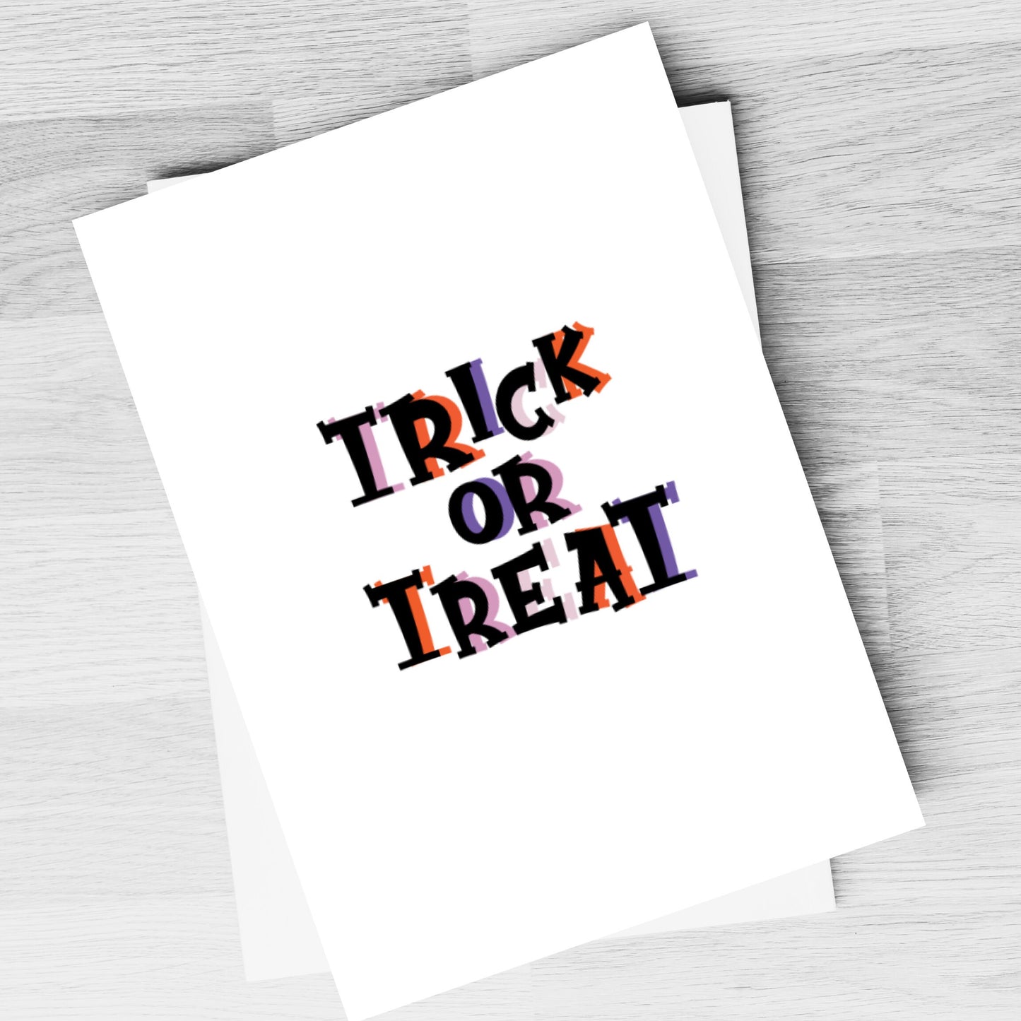 Minimalist Halloween A2 Cards Variety Pack Comes With Envelopes Pack of 6