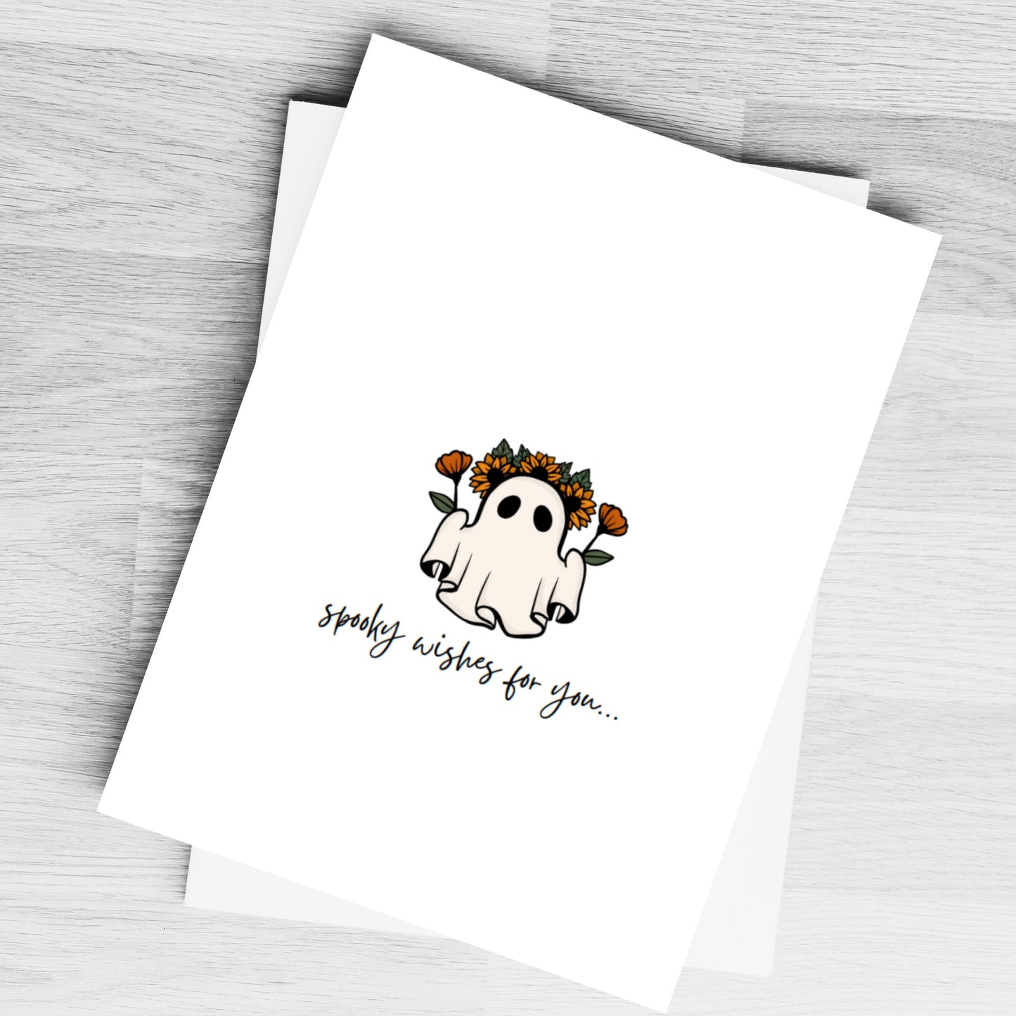 Minimalist Halloween A2 Cards Variety Pack Comes With Envelopes Pack of 6