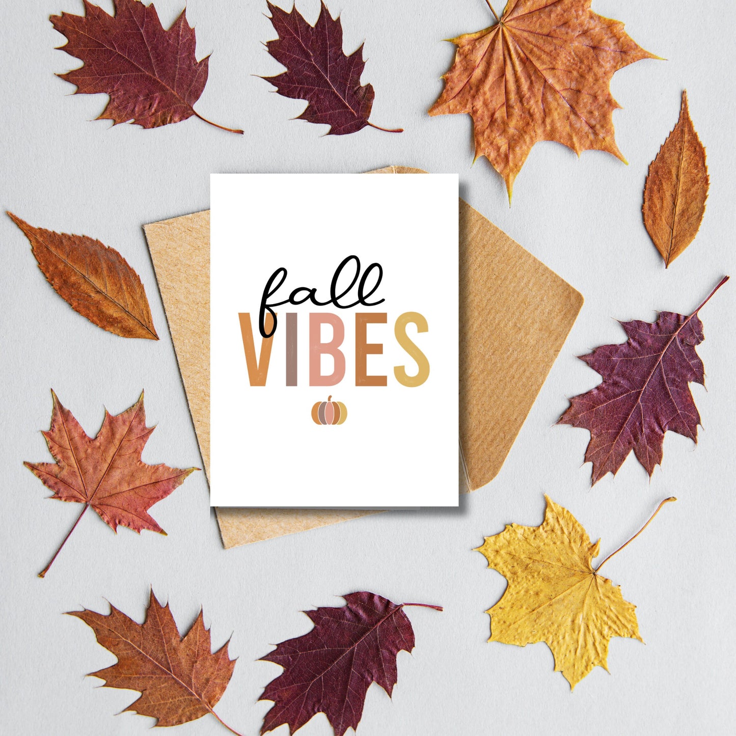 Fall In Love Fall Themed A2 Cards Variety Pack Comes With Envelopes Pack of 6
