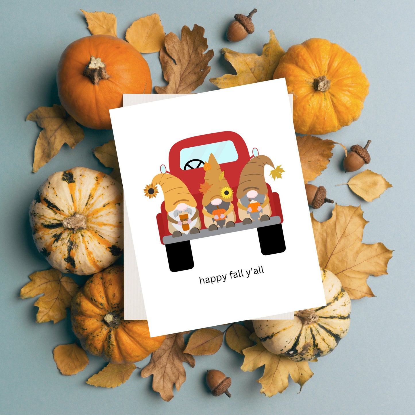 Gnome Sweet Gnome Themed A2 Cards Variety Pack Comes With Envelopes Pack of 6