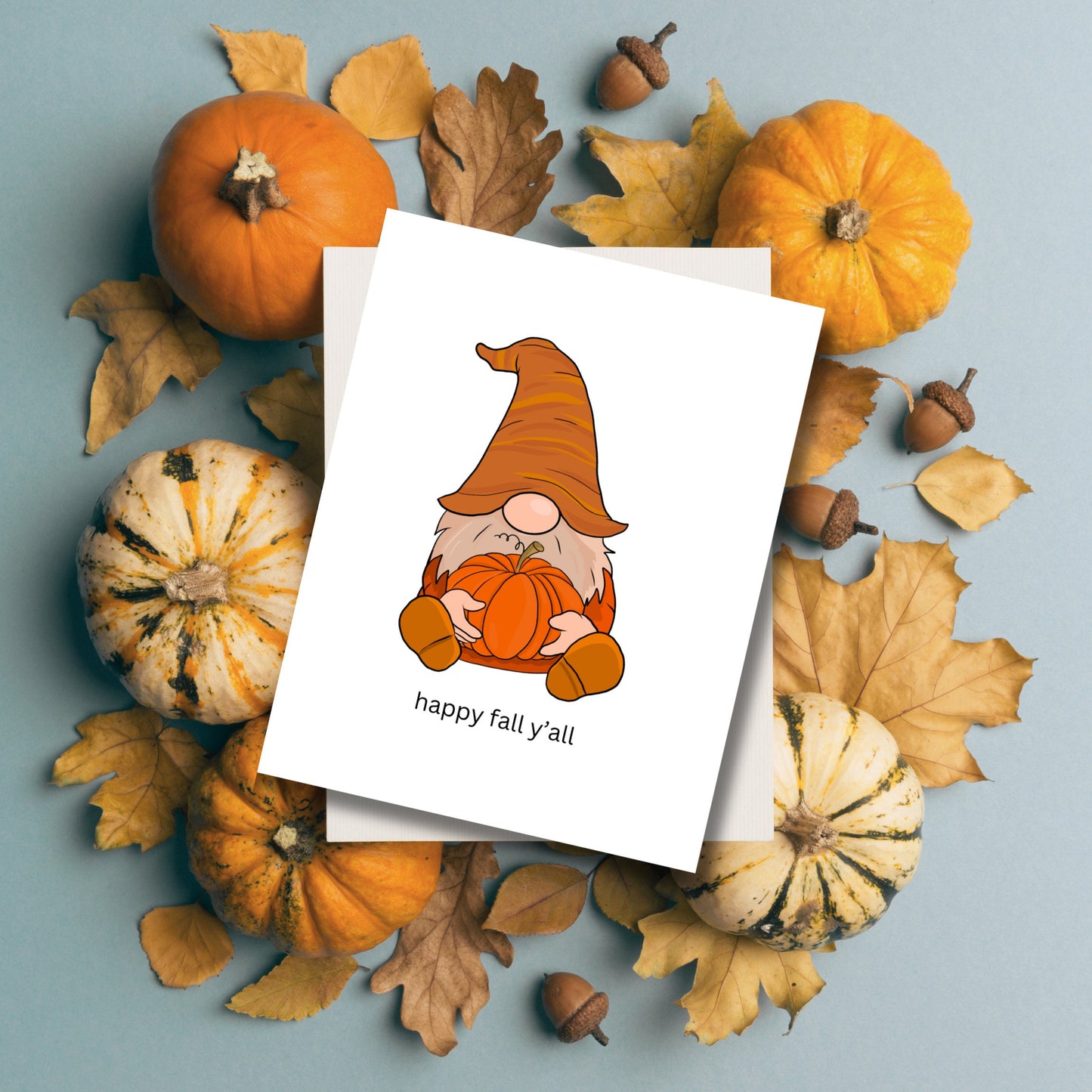 Gnome Sweet Gnome Themed A2 Cards Variety Pack Comes With Envelopes Pack of 6