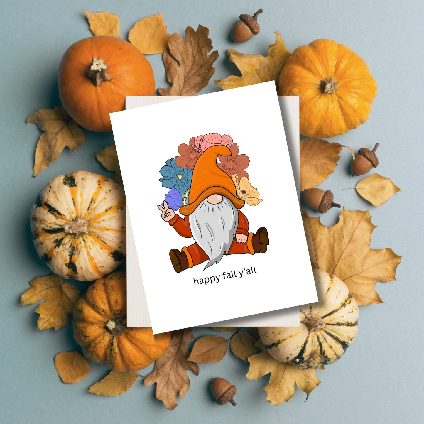 Gnome Sweet Gnome Themed A2 Cards Variety Pack Comes With Envelopes Pack of 6