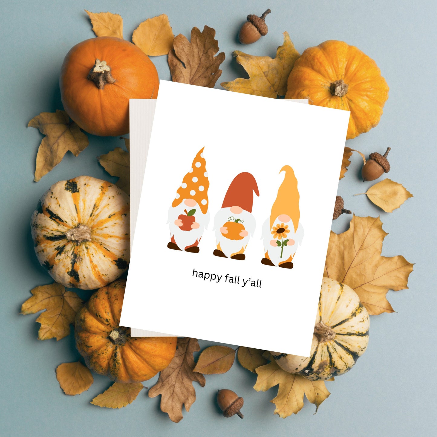 Gnome Sweet Gnome Themed A2 Cards Variety Pack Comes With Envelopes Pack of 6