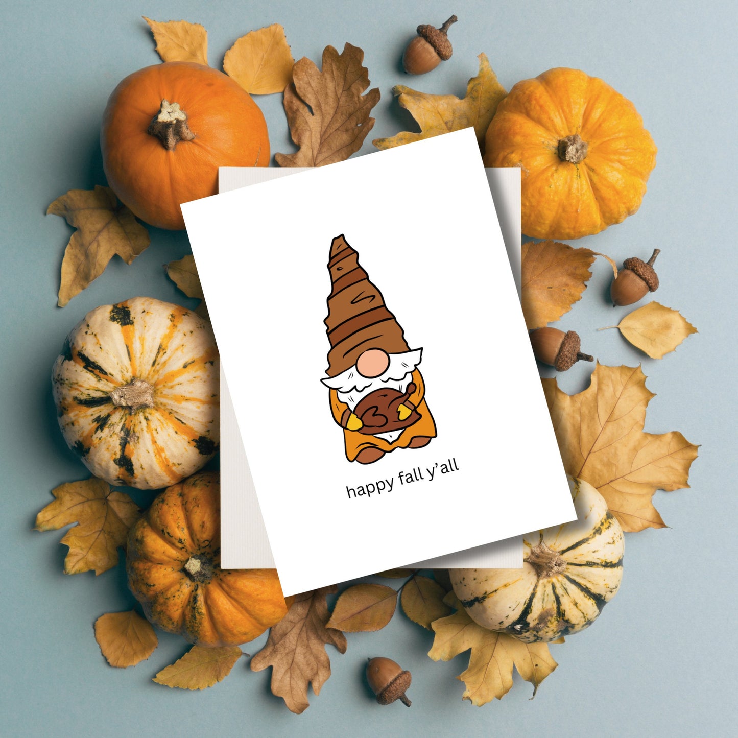 Gnome Sweet Gnome Themed A2 Cards Variety Pack Comes With Envelopes Pack of 6