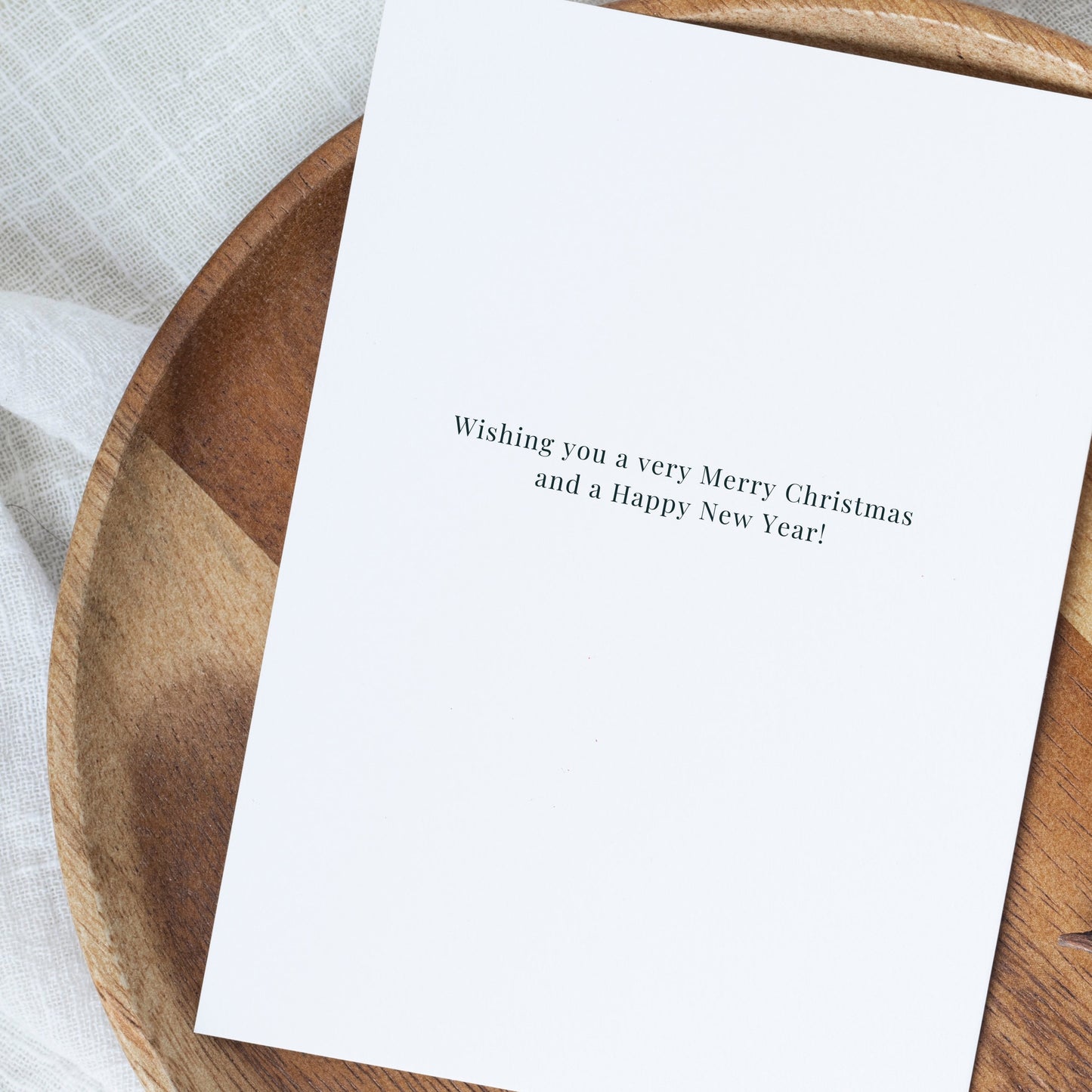 White and Gold Merry Christmas Variety A2 Card Pack Comes With Envelopes Pack of 6